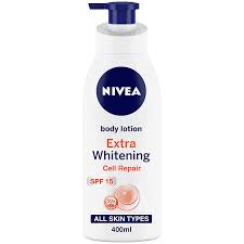 NIVEA EXTRA WHITEING REPAIR SPF 15 LOTION       